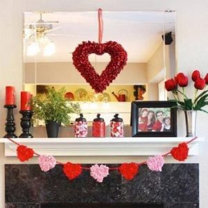 Décor Your home for Valentine's Day