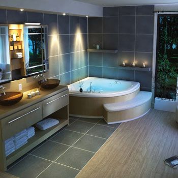 Interesting Bathroom Flooring Ideas