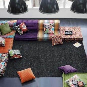 Colorful Sofa Decorating Ideas