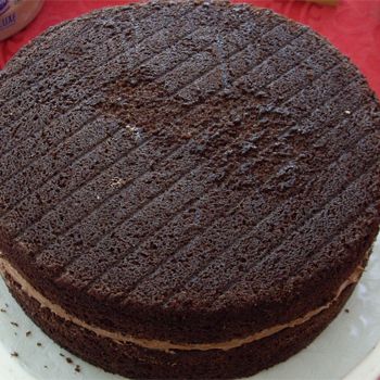 Deep Dark Chocolate Cake