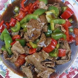 Hot and colorful Beef