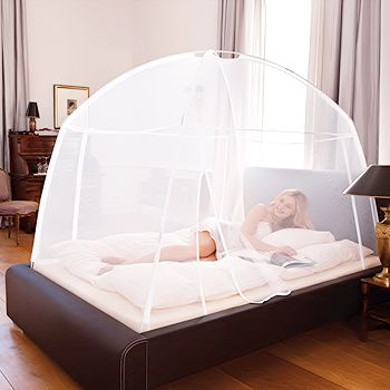 Styling Mosquito Net Around Your Bed - Protection & Decoration