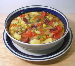 VEGETABLE BEAN SOUP - Fashion Central