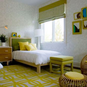Yellow and Green Home Decor Trend 2013