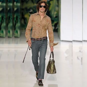 The co-ordination of belts and shoes is very important