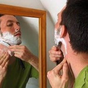 Homemade Barbershop Shave