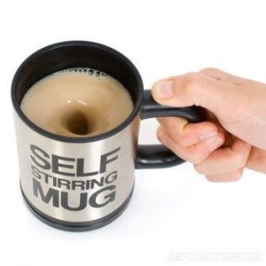 Self-Stirring Mug to Make You More Lazy Comfortable