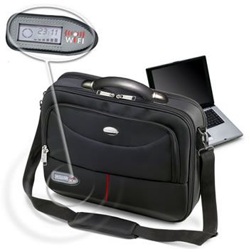 Men flashing style with their Laptop bags