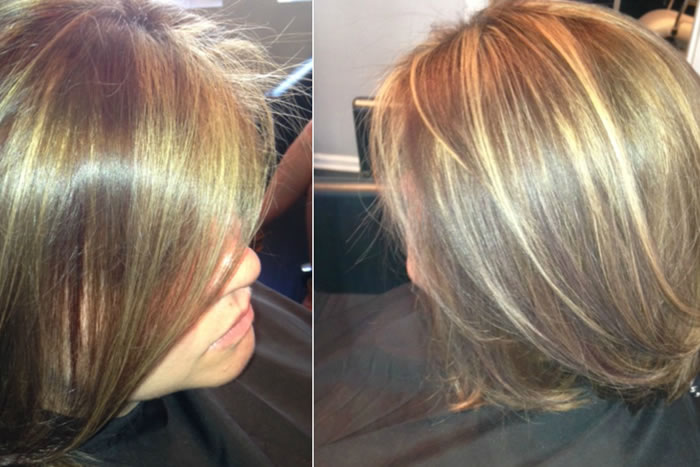 GET LOWLIGHTS AND HIGHLIGHTS HAIR
