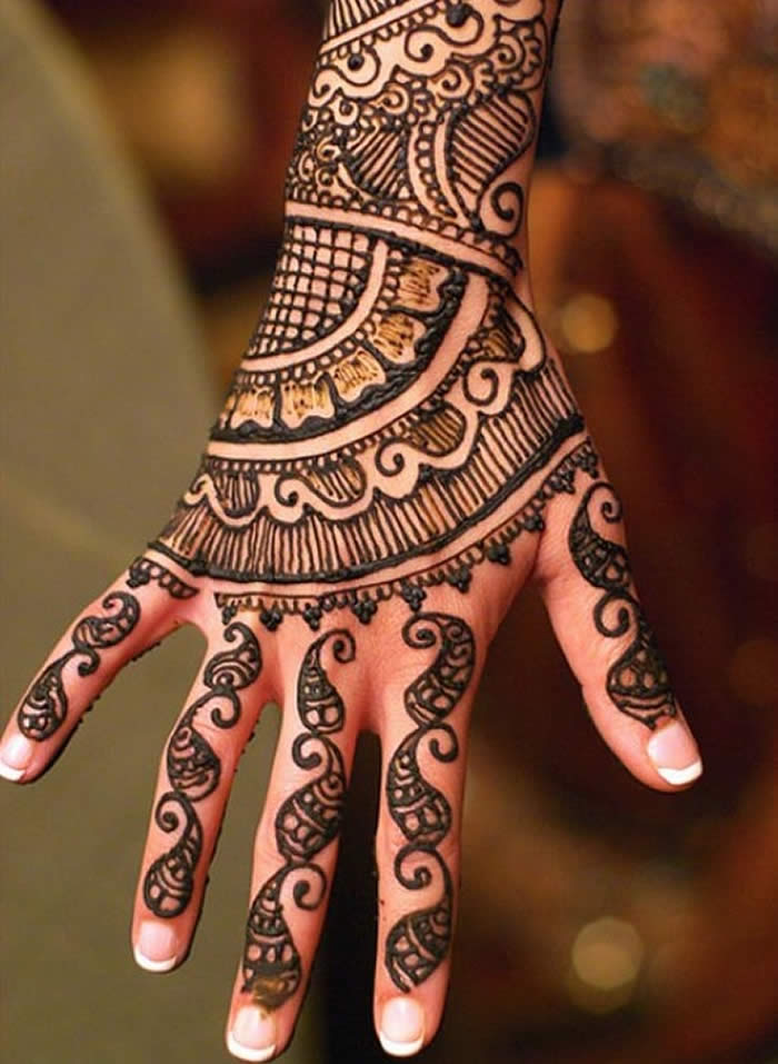 Shaded Mehendi