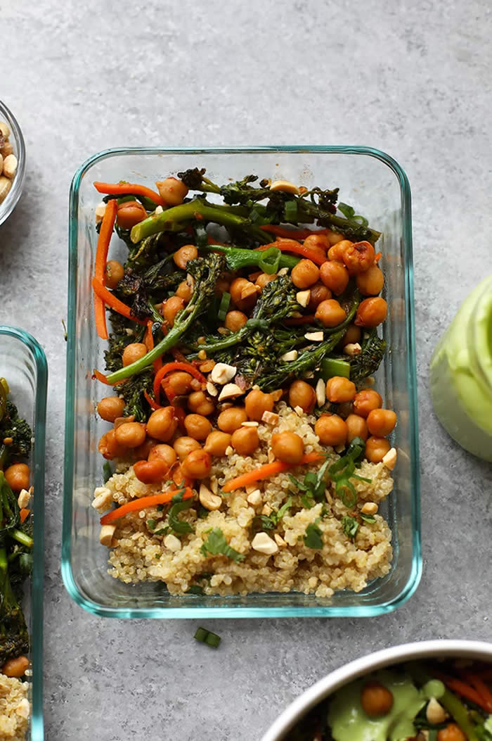 Kung Pao Quinoa Bowls