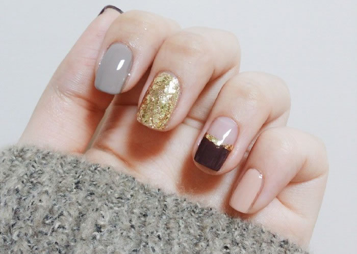 Mixed and Matched Nails