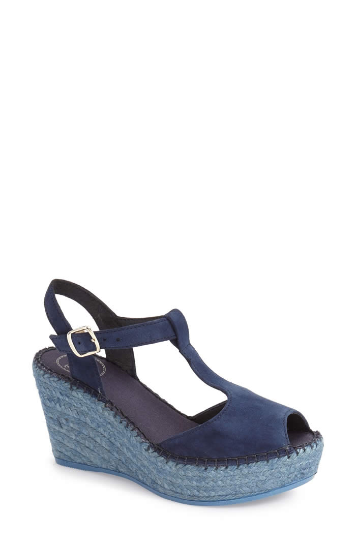 Toni Pons Lidia T-Strap Espadrille Wedge 