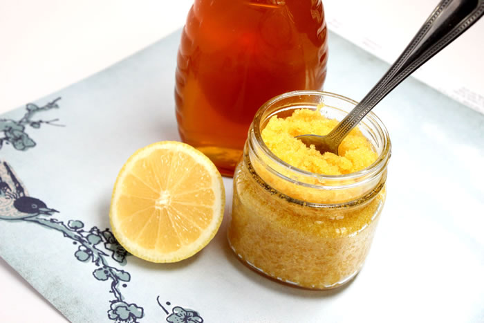 Honey to add in DIY exfoliating scrub