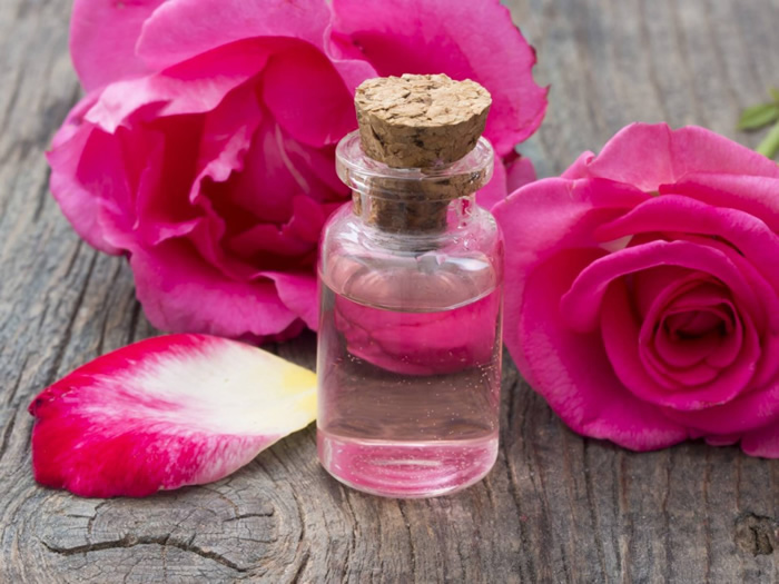 Rinse Using Rose Water