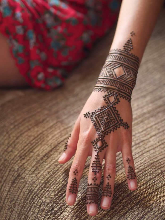 Tribal Mehndi Designs