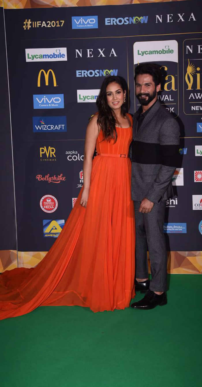 Shahid Kapoor and Mira Rajput