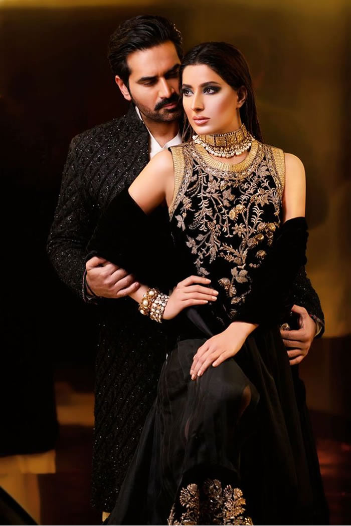 Punjab Nahi Jaungi Humayun Saeed and Mehwish Hayat Shoot for a Magazine