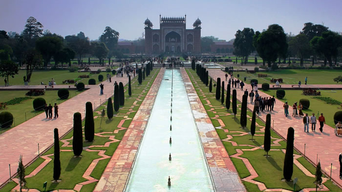 Lahore fortress and the Shalimar Gardens