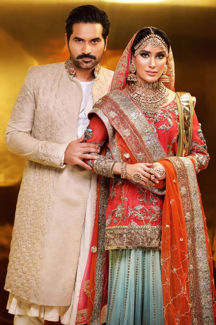 Punjab Nahi Jaungi Humayun Saeed and Mehwish Hayat Shoot for a Magazine