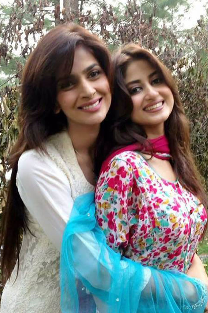 saba qamar and sajal ali