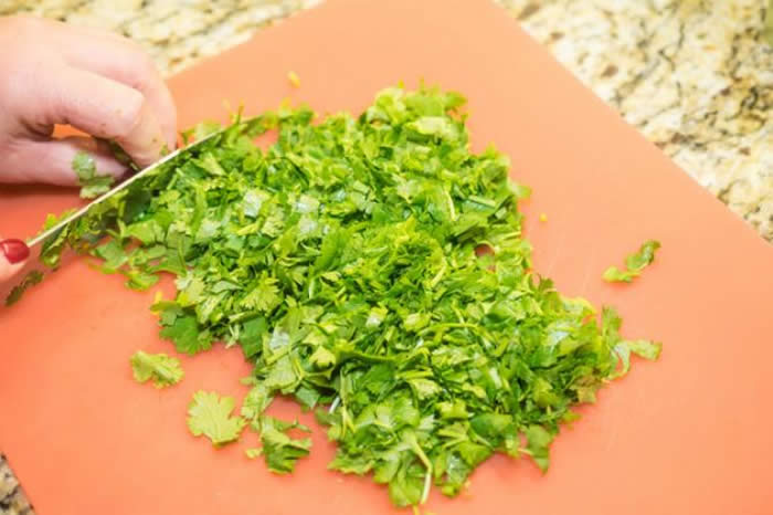 Coriander leaves and seeds