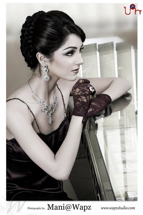 Maya Ali First Bold Photoshoot for Fazal Jewellers