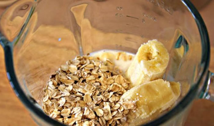 Oatmeal and banana