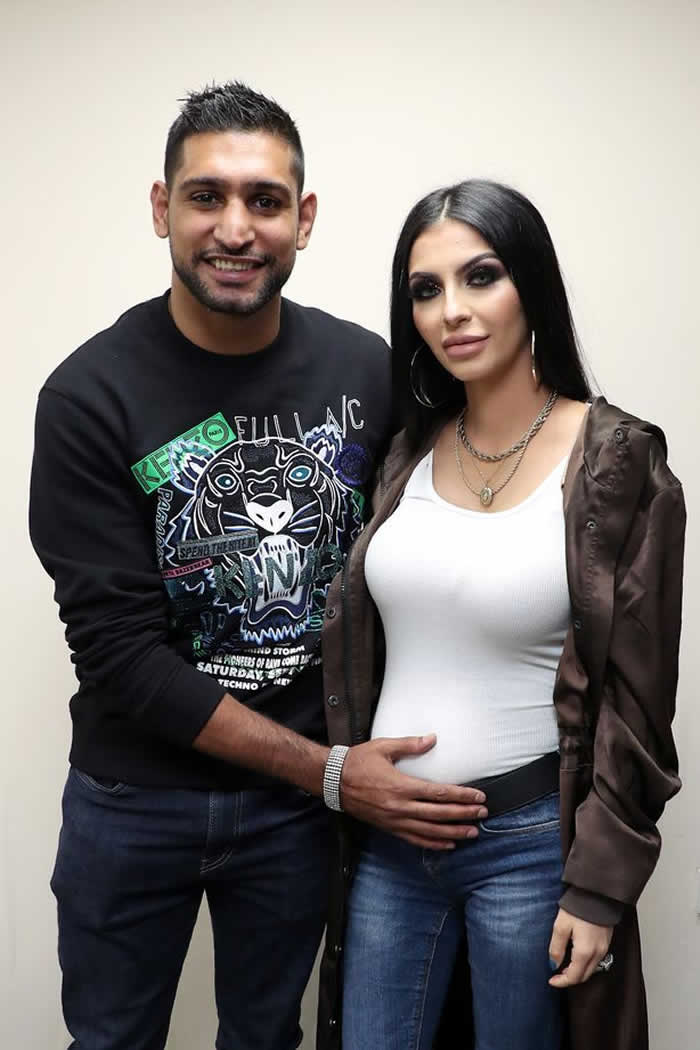 Amir Khan celebrated his birthday with his pregnant wife Faryal