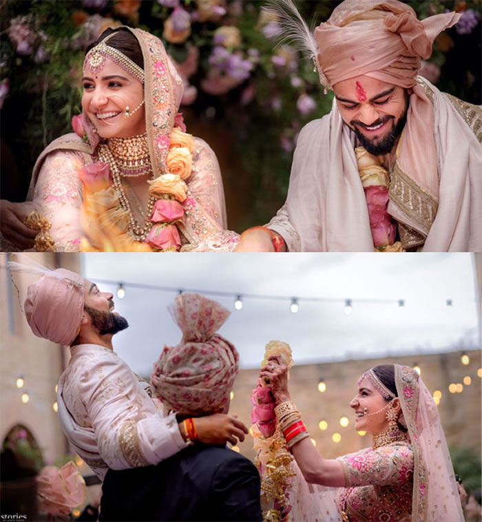 Virat Kohli and Anushka Sharma Tie the Knot in Italy