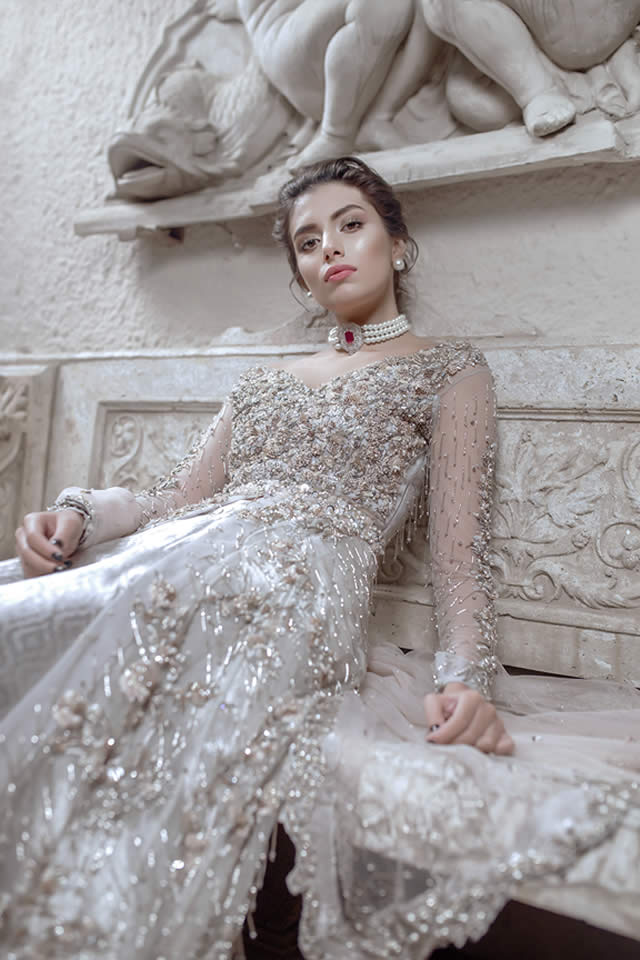 Hira Ali Winter Bridal Wear 2018