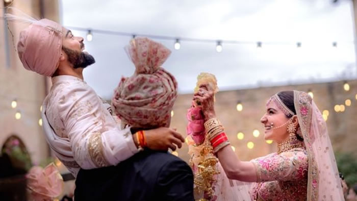 Virat Kohli and Anushka Sharma Tie the Knot in Italy