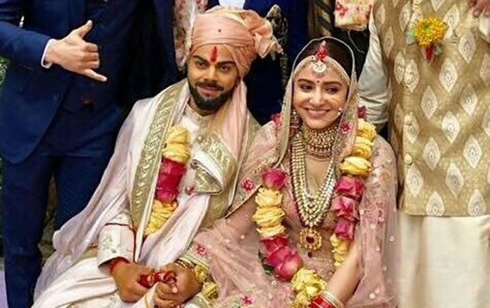 Virat Kohli and Anushka Sharma Tie the Knot in Italy