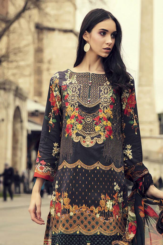 Raj Bari Luxury Lawn 2018 Summer Collection