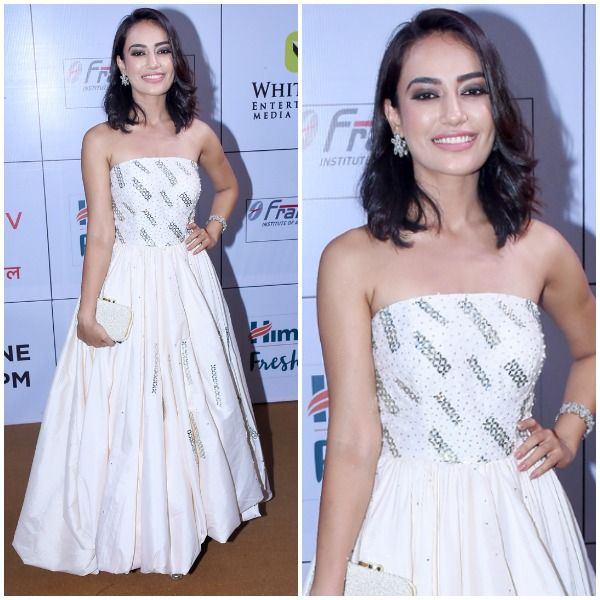 Surbhi Jyoti proved white is always right