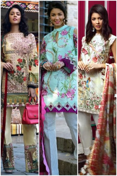 pakistani summer dresses 2019