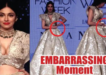 Divya Khosla Kumar EMBARRASSING Moment On Ramp Walk LFW 2020