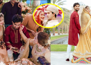Ahad Raza Mir And Sajal Aly Beautiful Mehndi Pictures Go Viral On Internet