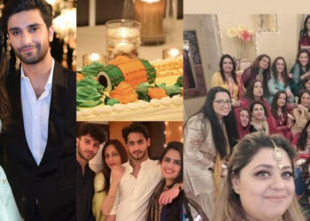 Sajal Ali’s Khala Celebrates Ahad And Sajal Dholki In California