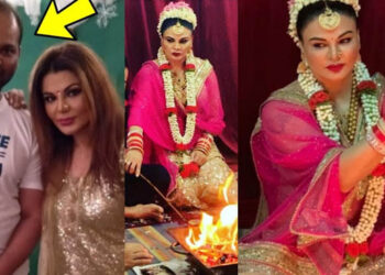 Finally ! Rakhi Sawant shares face of her Husband Ritesh and her unseen Wedding moments