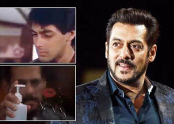 Salman Khan Recreates Classic Scene with a Corona Touch