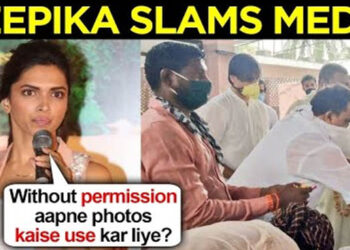 Deepika Padukone Angry On A Media Photographer For Sharing Sushant’s Video