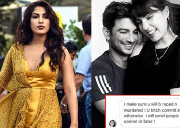 Rhea Chakraborty gets RAPE threats, requests cyber crime to take action
