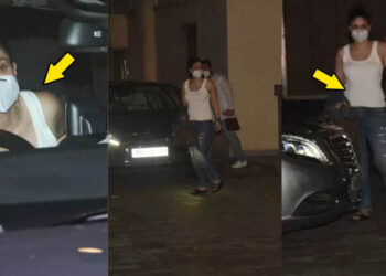 Kareena Kapoor’s First Glimpse of Second Baby Bump with Saif Ali Khan