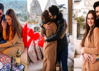 Aiman Khan Celebrating 22nd Birthday with Muneeb Butt in Turkey