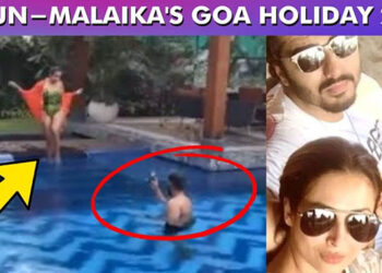 Arjun Kapoor Turns Photographer For Malaika Arora As She Poses In Swimsuit