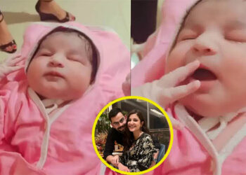 Anushka Sharma And Virat Kohli Baby Crying Video Viral