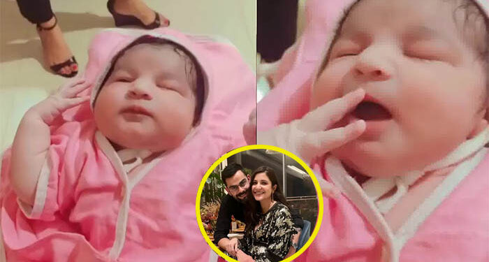 Anushka Sharma And Virat Kohli Baby Crying Video Viral