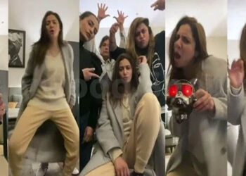 Mahira Khan, Momal Mheikh and Faysal Qureshi Bold dance on “Pawri Ho Rahi Hai”