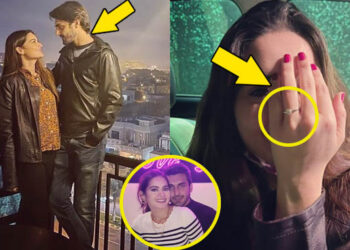 After Father’s Death Minal Khan Engaged to Boyfriend Ahsan Mohsin Ikram